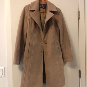 Anne Klein Camel Coat 4P